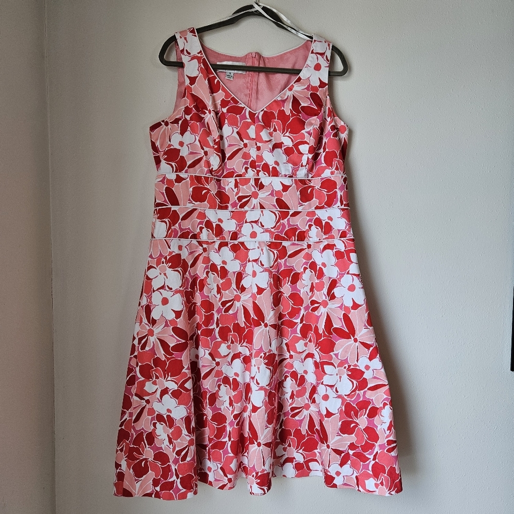 Sleeveless a-line dress